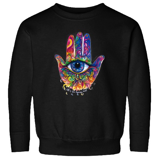 Talk to the hamsa hand Sweatshirts