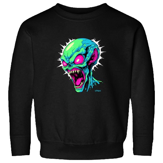 Angry Alien Sweatshirts