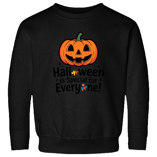 Festive Jack-O'-Lantern Halloween Design Sweatshirts
