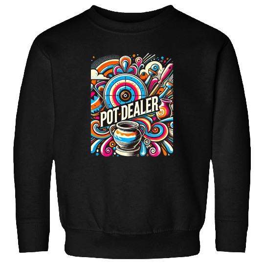 Pot Dealer (Psychedelic) Sweatshirts
