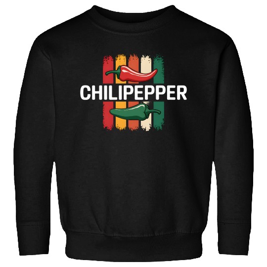 Chili Pepper Retro Vibe Sweatshirts