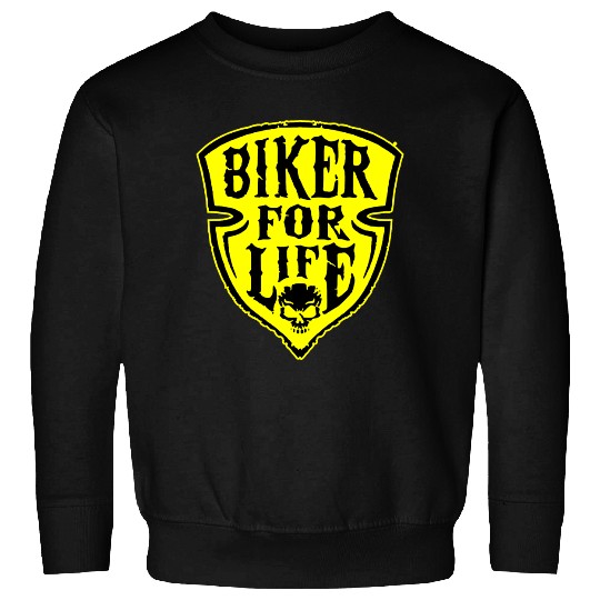 Biker For Life Shield LIKE US ON FACEBOOK # Sweatshirts