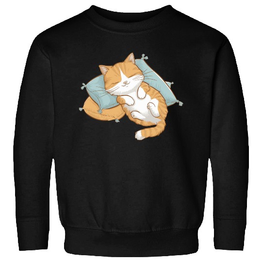 Cozy Cat Nap Sweatshirts
