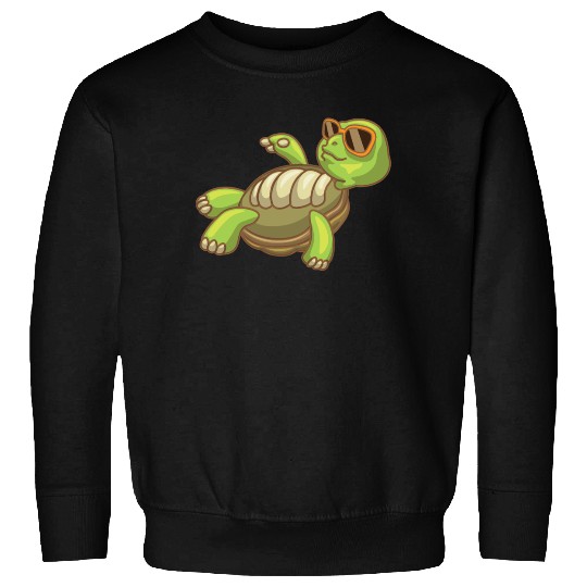 Sea Turtle Ocean Beach Relaxing Turtle Sweatshirts