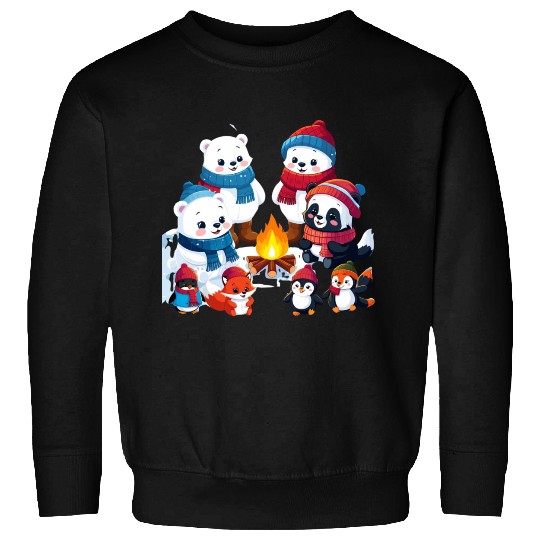 Winter Wonderland Critters Sweatshirts