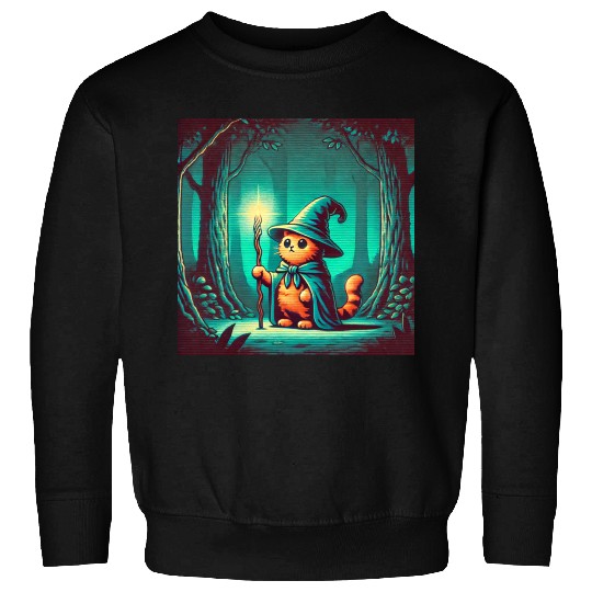 Wizard Cat Sweatshirts