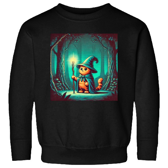 Wizard Cat Sweatshirts