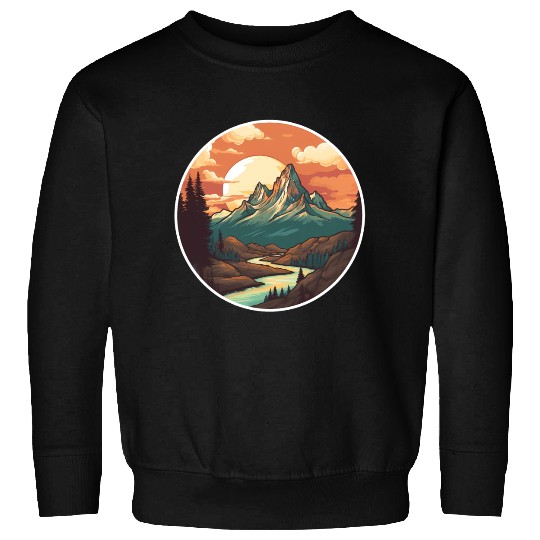 Nature Hiking Landscape Sweatshirts