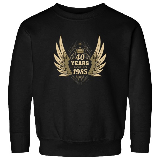 Unique since 1985 40th Birthday Sweatshirts