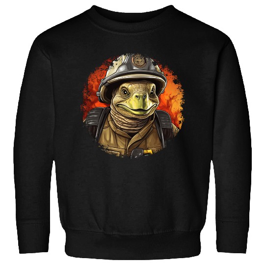 Firefighter turtle Sweatshirts