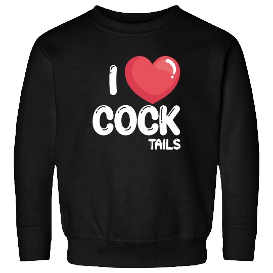 Funny I Love Cocktails 2 Sweatshirts