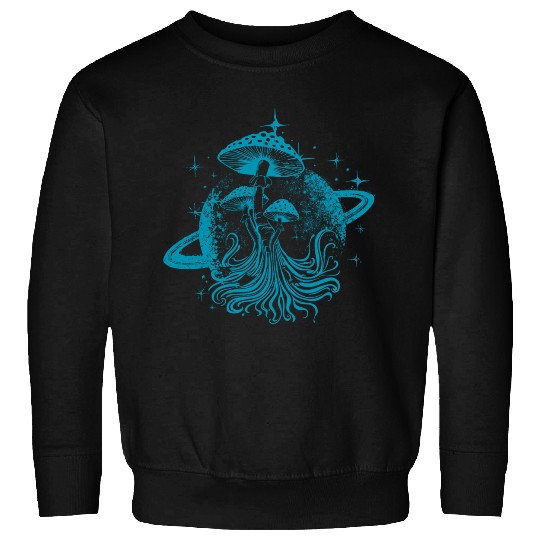 Galaxy Mushroom Sweatshirts