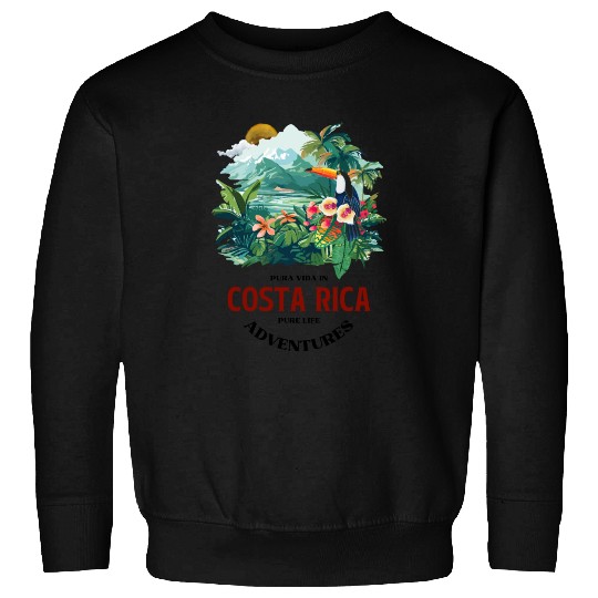 Costa Rica Nature & Macaw Adventure Sweatshirts