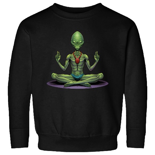 Alien Yogi Sweatshirts
