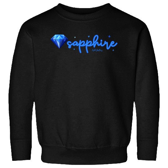 Sapphire gemstone jewel Sweatshirts