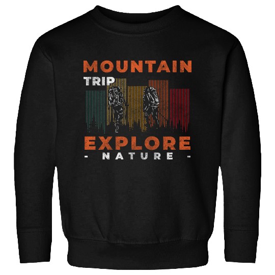Mountaineering Outdoorsman Abseiling Sweatshirts