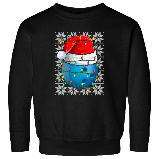 Bowling Ball Christmas Lights Sweatshirts