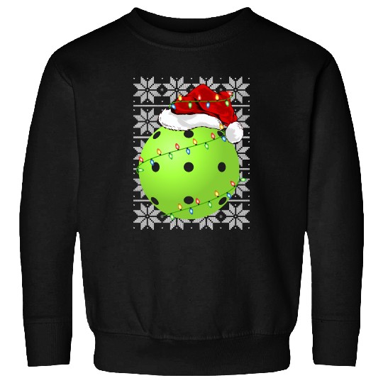 Pickleball Santa Sweatshirts