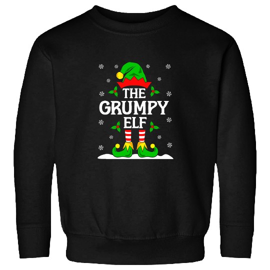 The Grumpy Elf Sweatshirts