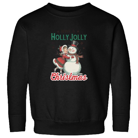 Christmas Coquette Snow, Christmas Sweatshirts