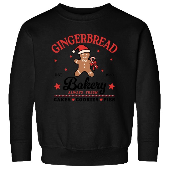 Gingerbread Christmas, Christmas Vintage Sweatshirts