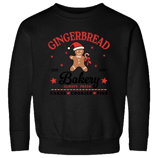 Gingerbread Christmas, Christmas Vintage Sweatshirts
