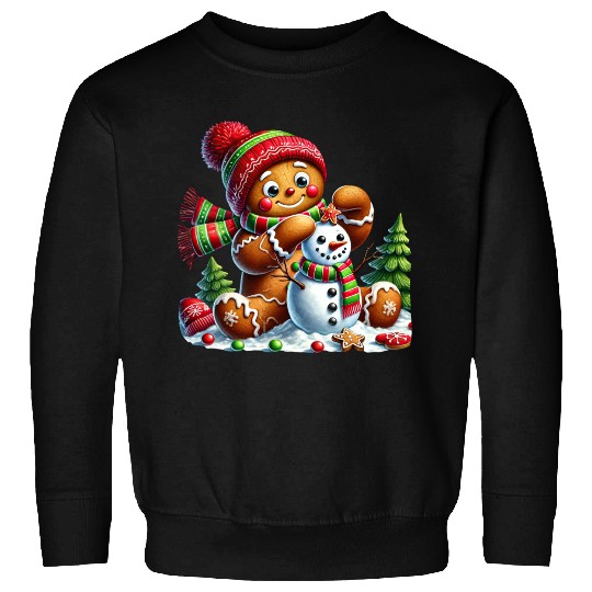 Gingerbread Christmas, Merry Christmas Sweatshirts