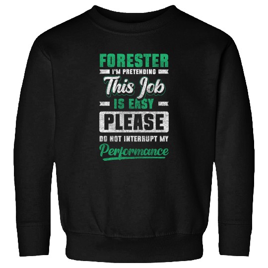 Forest Worker Forestry Protection Chainsaw Sweatshirts