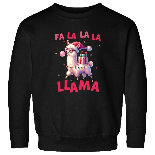 Fa La La La Llama, Merry Christmas Sweatshirts