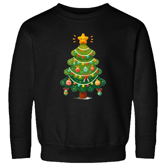 Tree Christmas, Merry Christmas Sweatshirts