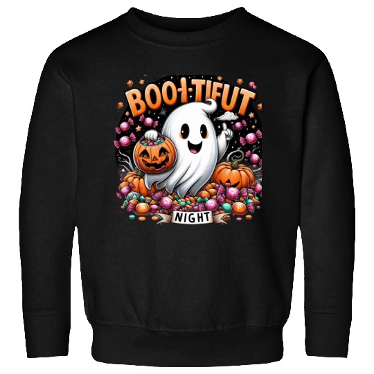 Boo-tiful Night Candy Ghost Sweatshirts
