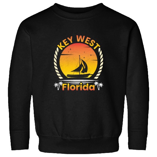 KEY-WEST FLORIDA Sunshine-State West Keys Sweatshirts