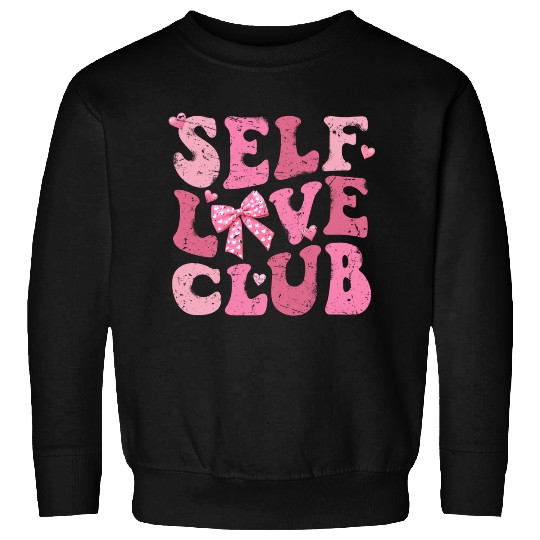 Self Love Club, Valentine Retro Sweatshirts
