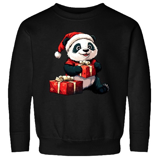 Pandas Christmas Sweatshirts