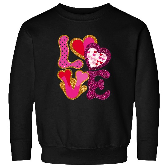 Valentines Cute, Valentine Retro Sweatshirts