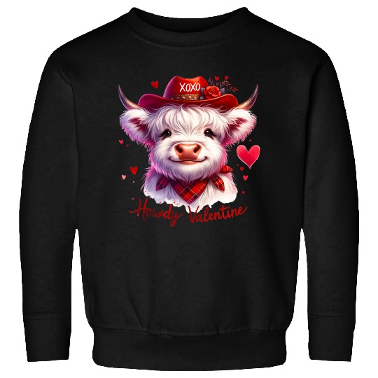 Howdy Valentine, Valentines Day Sweatshirts