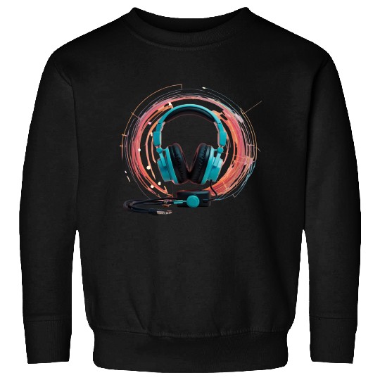 Retro Tech Vibes Sweatshirts – Neon Pastel Old