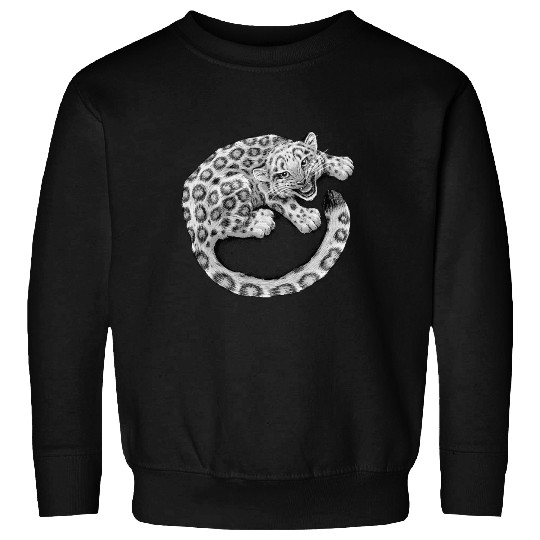 Snow Leopard Cub Sweatshirts
