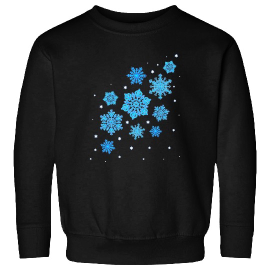 snowflakes Sweatshirts