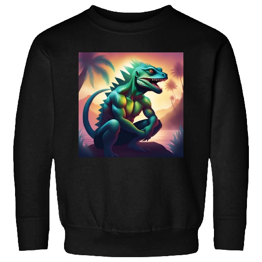 Mutant Lizard Man Sweatshirts