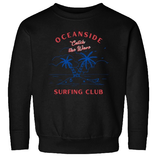 Oceanside Surfing Club – California Surf Style Sweatshirts
