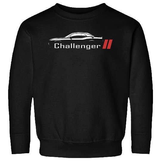 Men's Dodge Challenger Car Short Sleeve Crew Neck Sweatshirts