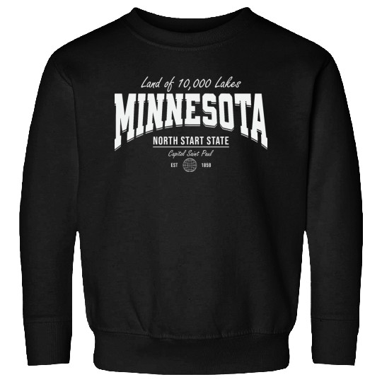Minnesota Land of 10,000 Lakes Sweatshirts