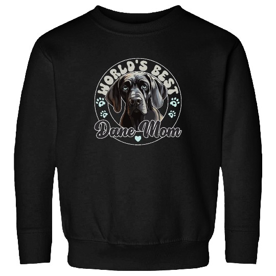 Great Dane Groovy Dane Mom Sweatshirts