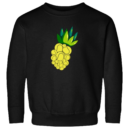Pineapple Tennis Vibes for Summer Fun Sweatshirts
