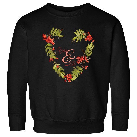 Serene evergreen design for autumn lovers Sweatshirts