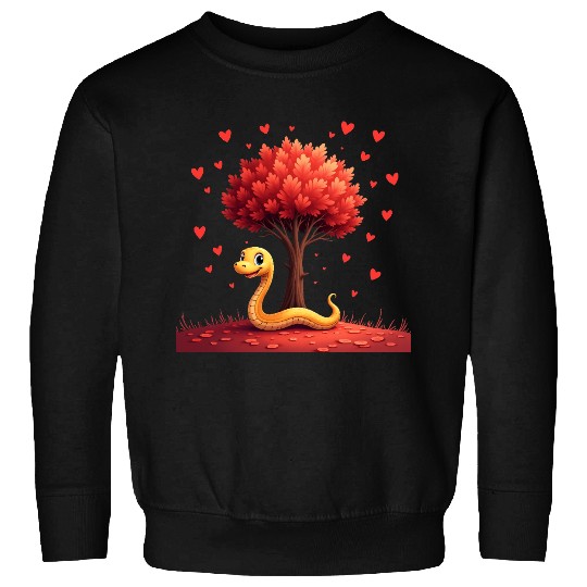 I love my snake heart tree Sweatshirts
