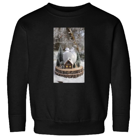 Winter Wonderland: A Miniature Holiday Escape Sweatshirts