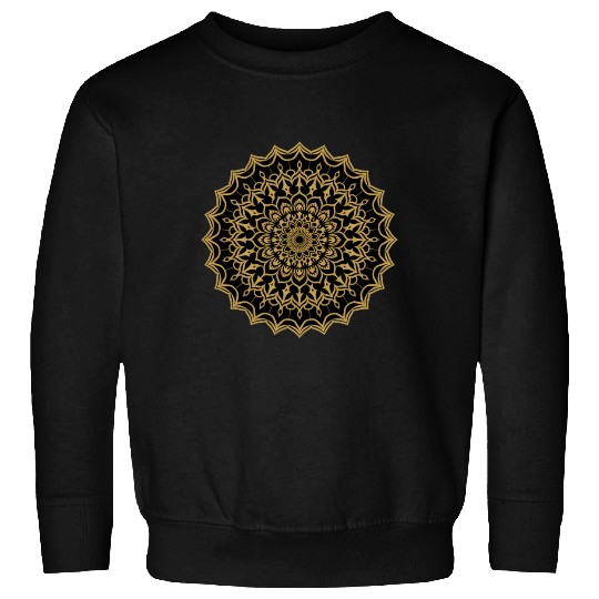 mandala design simple Sweatshirts
