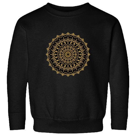 mandala design simple Sweatshirts